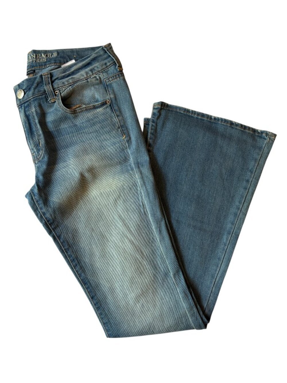 American Eagle Boho Flare Stretch Denim Size 10L